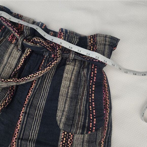 Anthropologie cotton side pockets coastal summer shorts - Picture 5 of 10